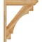 Ekena Millwork Merced Slat Rough Sawn Outlooker, Western Red Cedar, 6"W x 28"D x 34"H OUT06X28X34MRC06RWR - alternate 2
